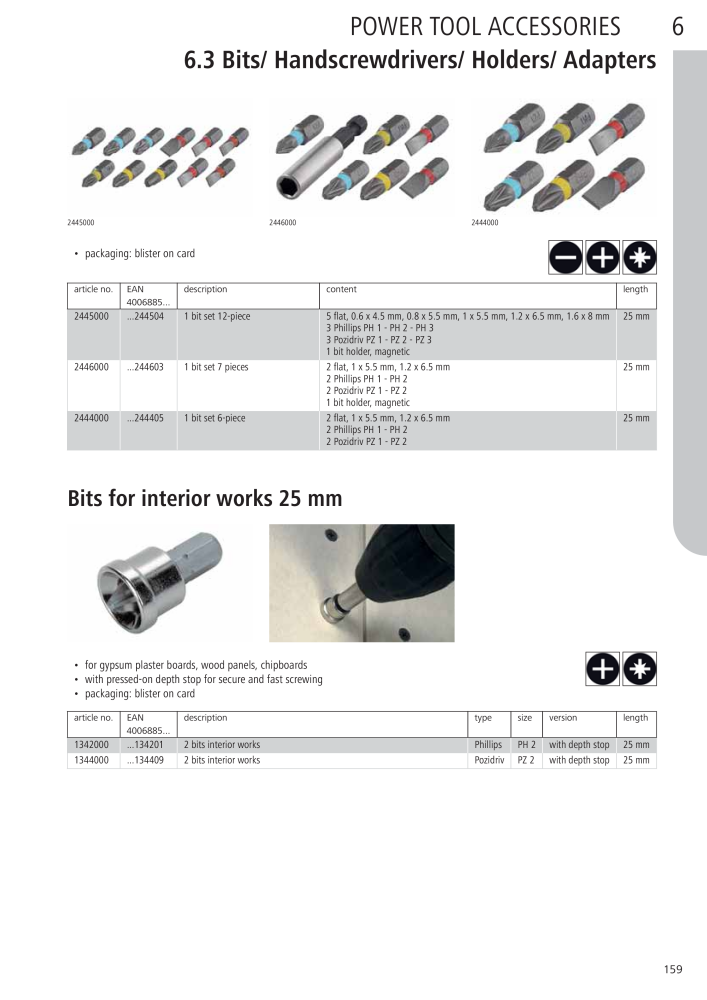 Wolfcraft Main Catalogue Tools NO.: 2027 - Page 159