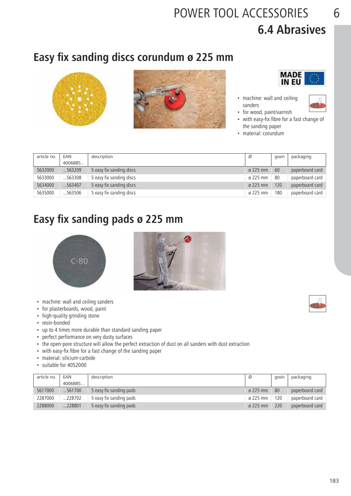 Wolfcraft Main Catalogue Tools NR.: 2027 - Pagina 183