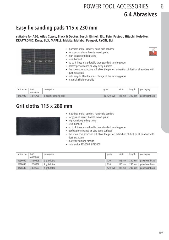 Wolfcraft Main Catalogue Tools n.: 2027 - Pagina 197