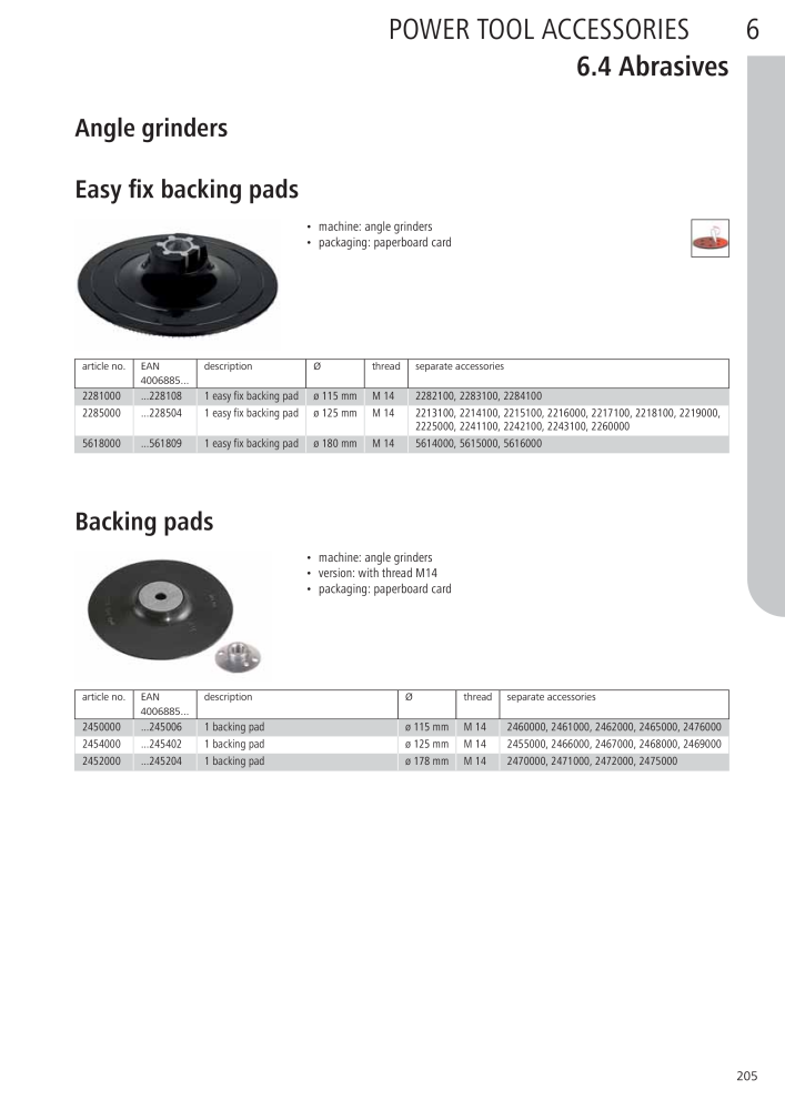 Wolfcraft Main Catalogue Tools Nb. : 2027 - Page 205