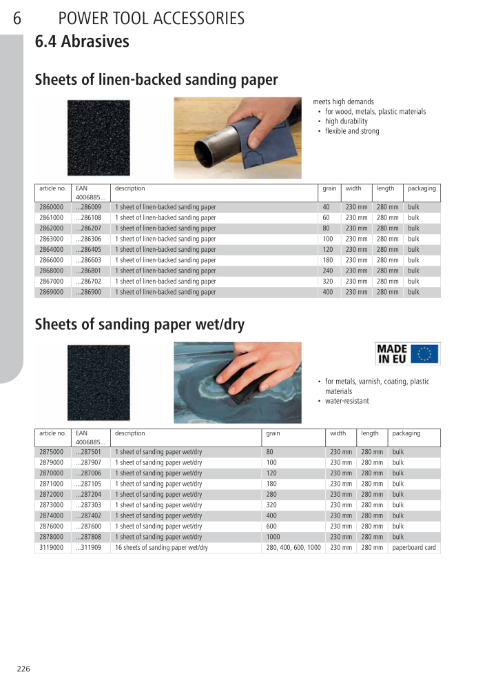 Wolfcraft Main Catalogue Tools NO.: 2027 - Page 226