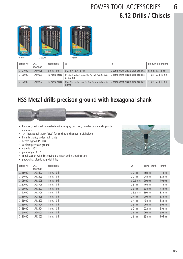 Wolfcraft Main Catalogue Tools NR.: 2027 - Pagina 305