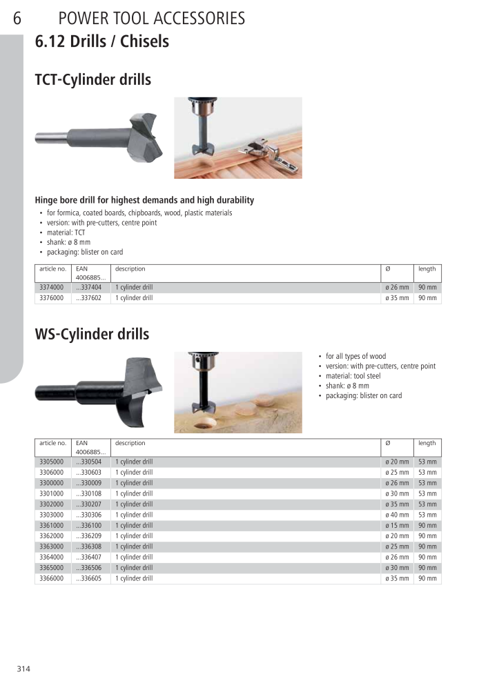 Wolfcraft Main Catalogue Tools NR.: 2027 - Strona 314