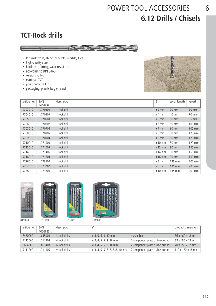 Wolfcraft Main Catalogue Tools NR.: 2027 - Pagina 319