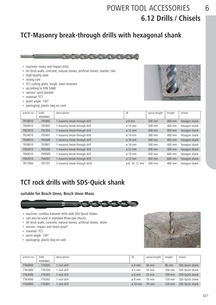 Wolfcraft Main Catalogue Tools NR.: 2027 - Strona 321