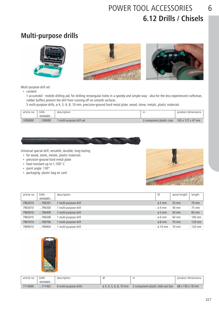 Wolfcraft Main Catalogue Tools NR.: 2027 - Seite 327