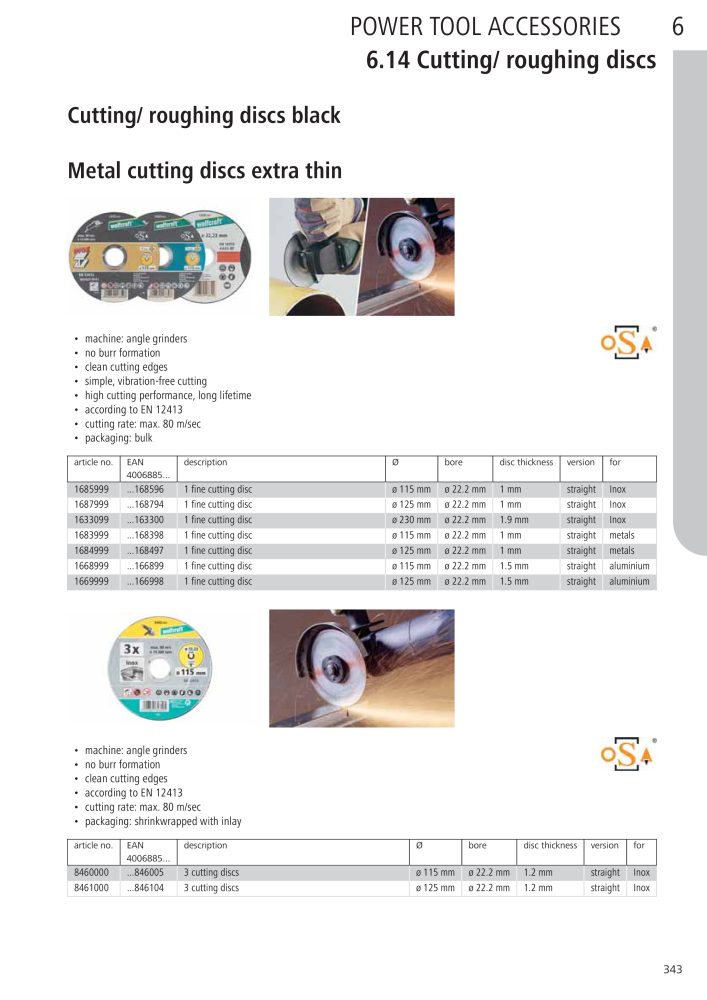 Wolfcraft Main Catalogue Tools NR.: 2027 - Seite 343