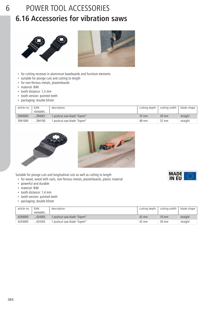 Wolfcraft Main Catalogue Tools NO.: 2027 - Page 384