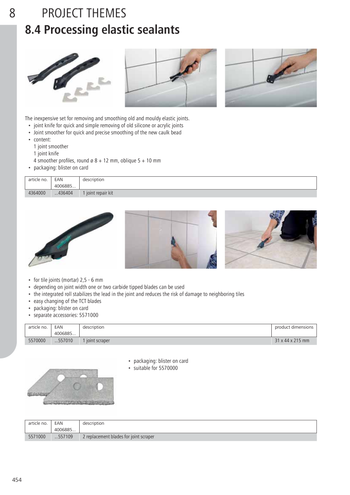 Wolfcraft Main Catalogue Tools n.: 2027 - Pagina 454