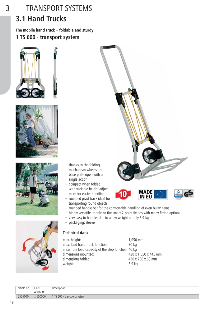 Wolfcraft Main Catalogue Tools NR.: 2027 - Strona 48