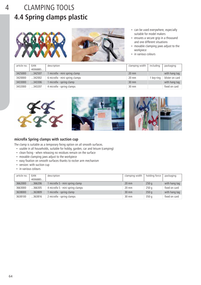 Wolfcraft Main Catalogue Tools NR.: 2027 - Strona 64