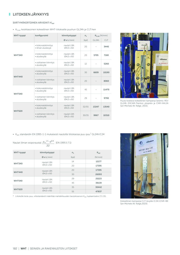 Rothoblaas - Puurakennusliitin NO.: 20270 - Page 182