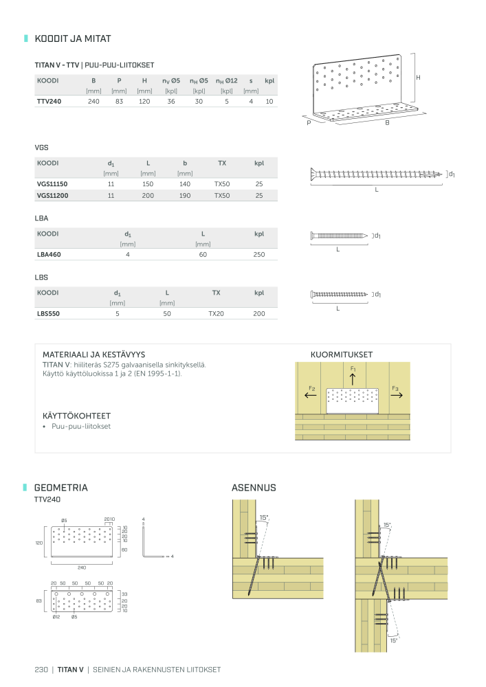 Rothoblaas - Puurakennusliitin n.: 20270 - Pagina 230