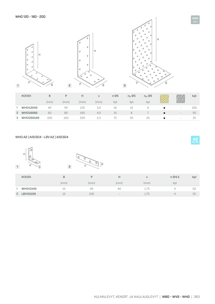 Rothoblaas - Puurakennusliitin NR.: 20270 - Seite 363