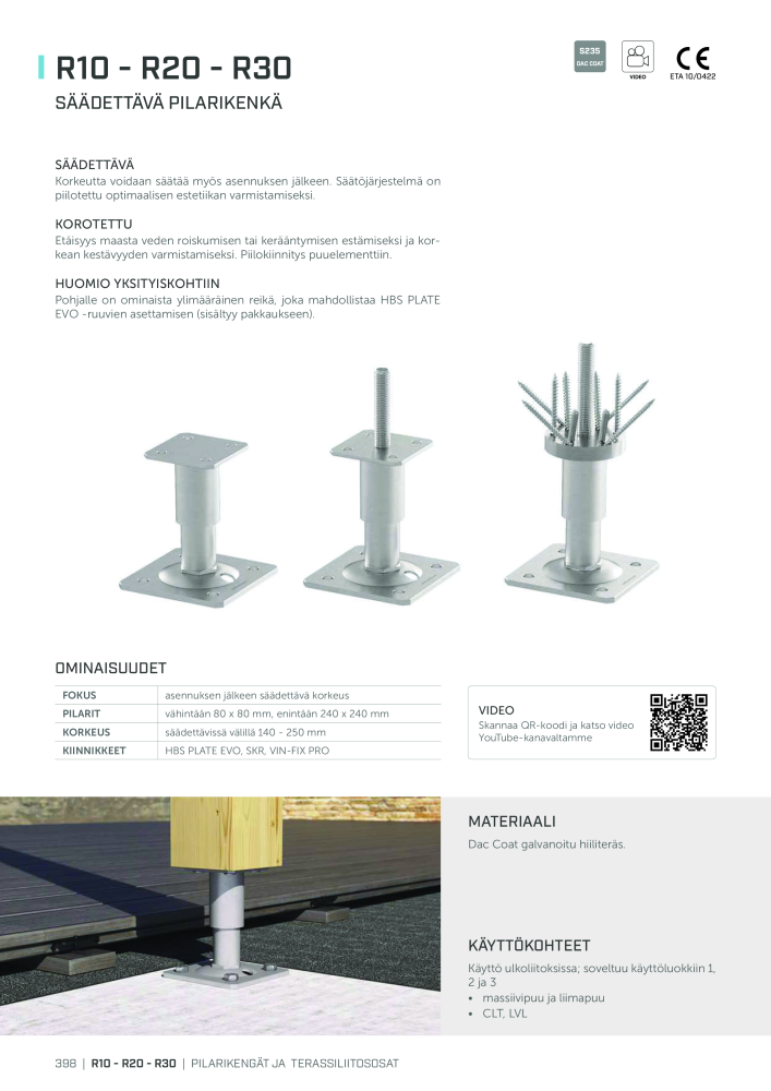 Rothoblaas - Puurakennusliitin NEJ.: 20270 - Sida 398