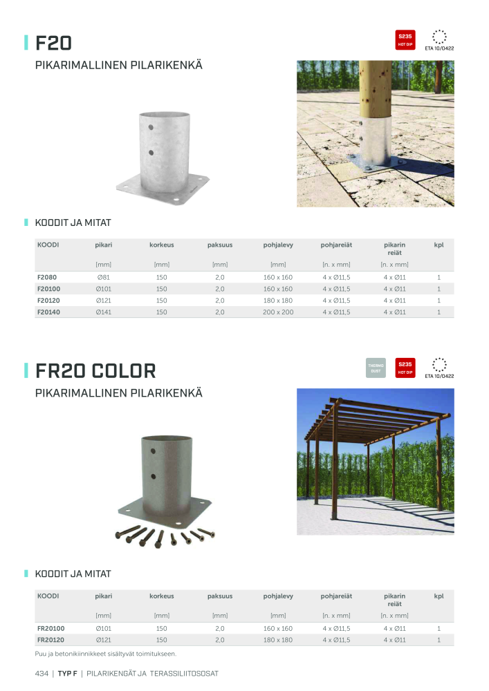 Rothoblaas - Puurakennusliitin NR.: 20270 - Seite 434