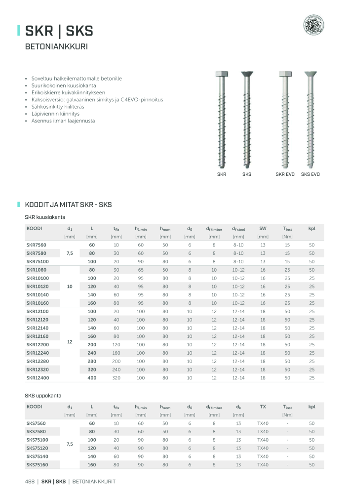 Rothoblaas - Puurakennusliitin NR.: 20270 - Strona 488