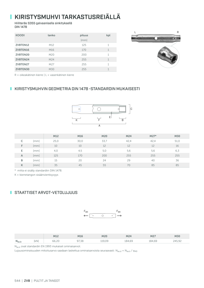 Rothoblaas - Puurakennusliitin NO.: 20270 - Page 544