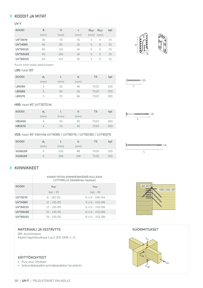 Rothoblaas - Puurakennusliitin NR.: 20270 - Seite 96