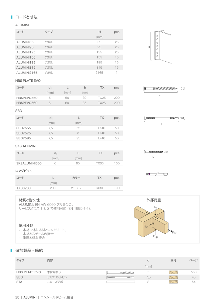 Rothoblaas - 木造建築コネクタ Nb. : 20271 - Page 20