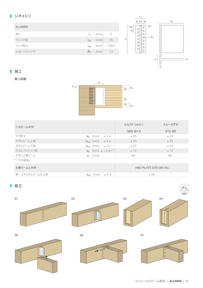 Rothoblaas - 木造建築コネクタ NO.: 20271 - Page 21