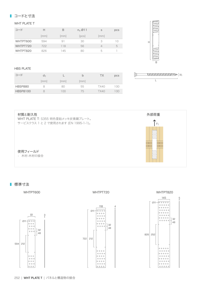 Rothoblaas - 木造建築コネクタ Č. 20271 - Strana 252