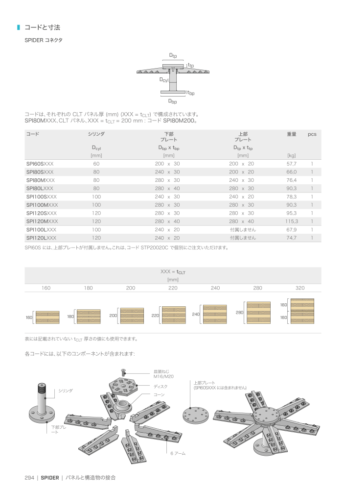 Rothoblaas - 木造建築コネクタ Nb. : 20271 - Page 294