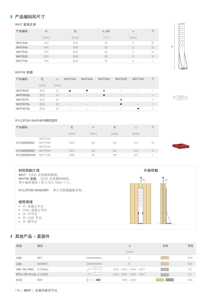 Rothoblaas - 木结构连接器 Nº: 20272 - Página 176