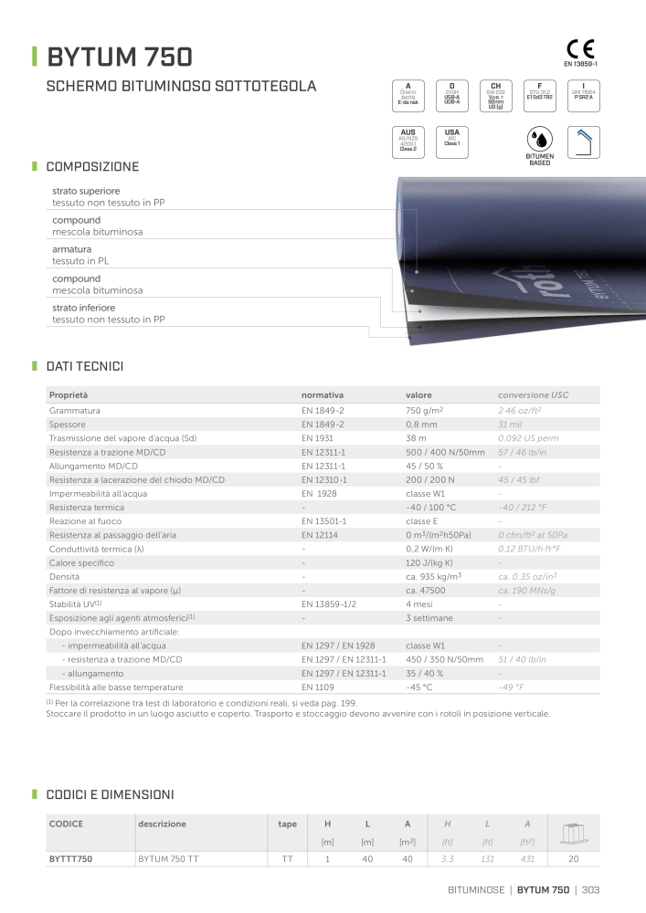 Rothoblaas - Nastri, sigillanti e nastri n.: 20277 - Pagina 303