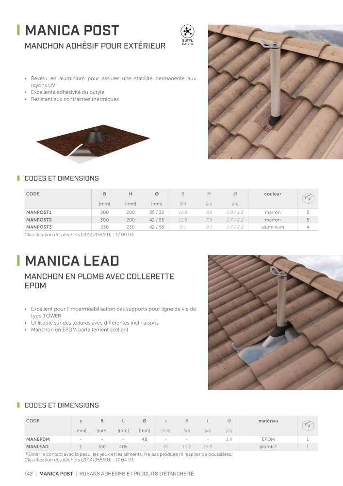 Rothoblaas - Bandes, mastics et toiles NR.: 20278 - Seite 142