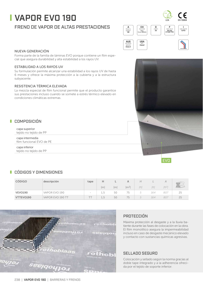 Rothoblaas - Cintas, selladores y webs NR.: 20279 - Seite 238