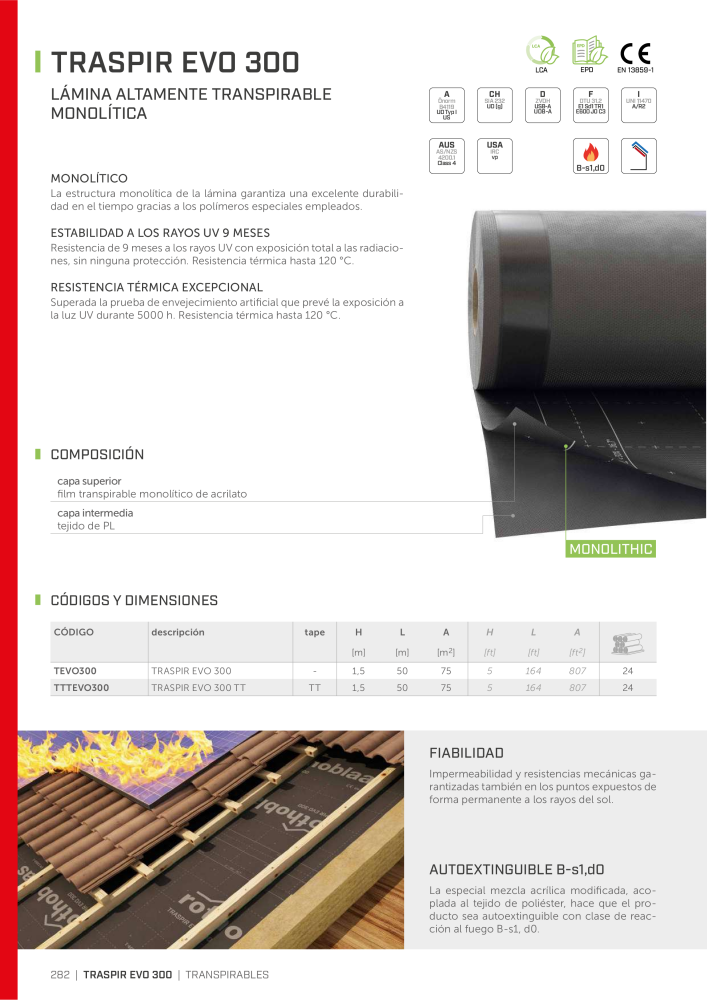 Rothoblaas - Cintas, selladores y webs NR.: 20279 - Strona 282