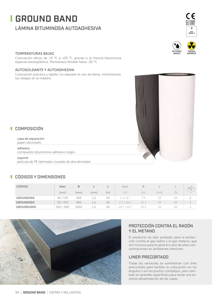 Rothoblaas - Cintas, selladores y webs Nb. : 20279 - Page 34