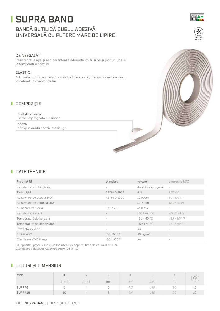 Rothoblaas - Benzi, materiale de etanșare și bandă n.: 20281 - Pagina 132