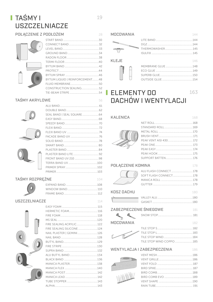 Rothoblaas - Taśmy, uszczelniacze i wstęgi NO.: 20283 - Page 2