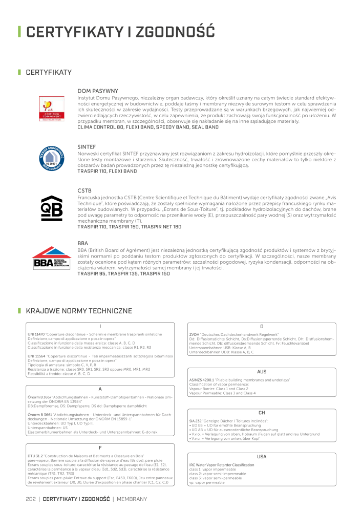 Rothoblaas - Taśmy, uszczelniacze i wstęgi Nb. : 20283 - Page 202