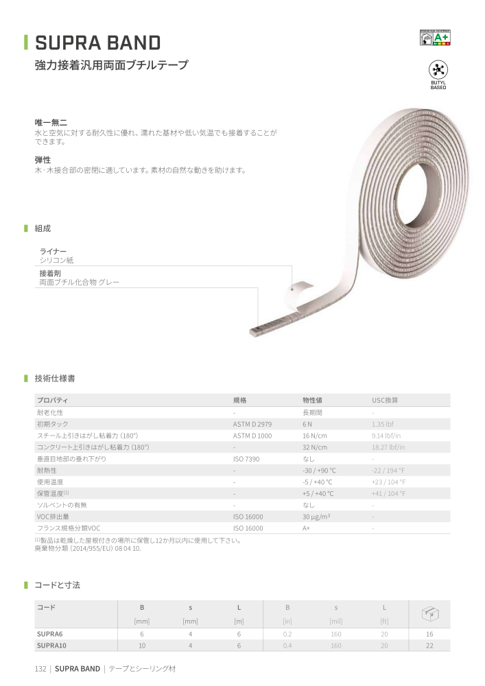 Rothoblaas - テープ、シーラント、ウェブ NR.: 20285 - Seite 132