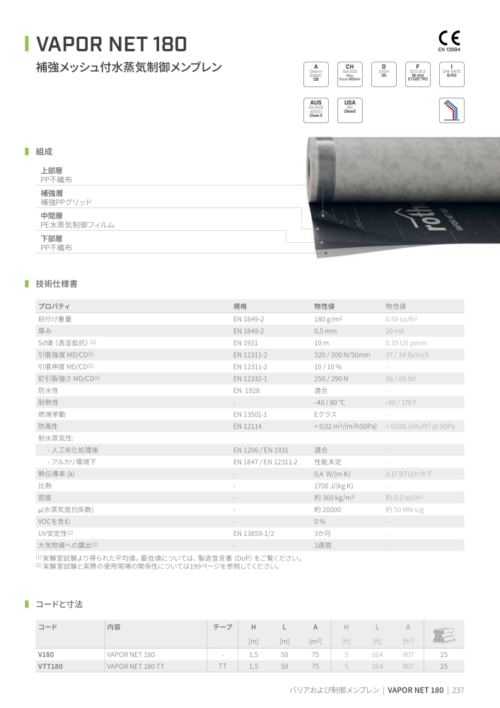 Rothoblaas - テープ、シーラント、ウェブ NR.: 20285 - Pagina 237