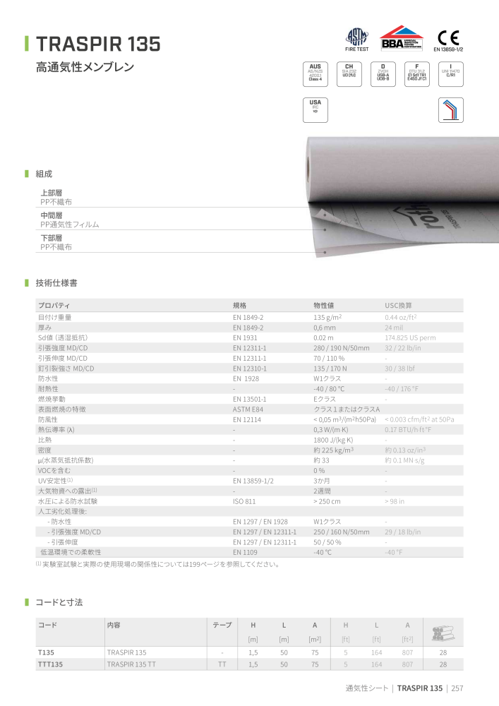 Rothoblaas - テープ、シーラント、ウェブ NR.: 20285 - Strona 257