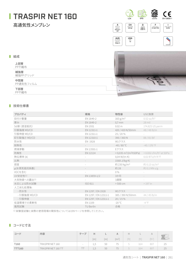 Rothoblaas - テープ、シーラント、ウェブ NR.: 20285 - Pagina 261