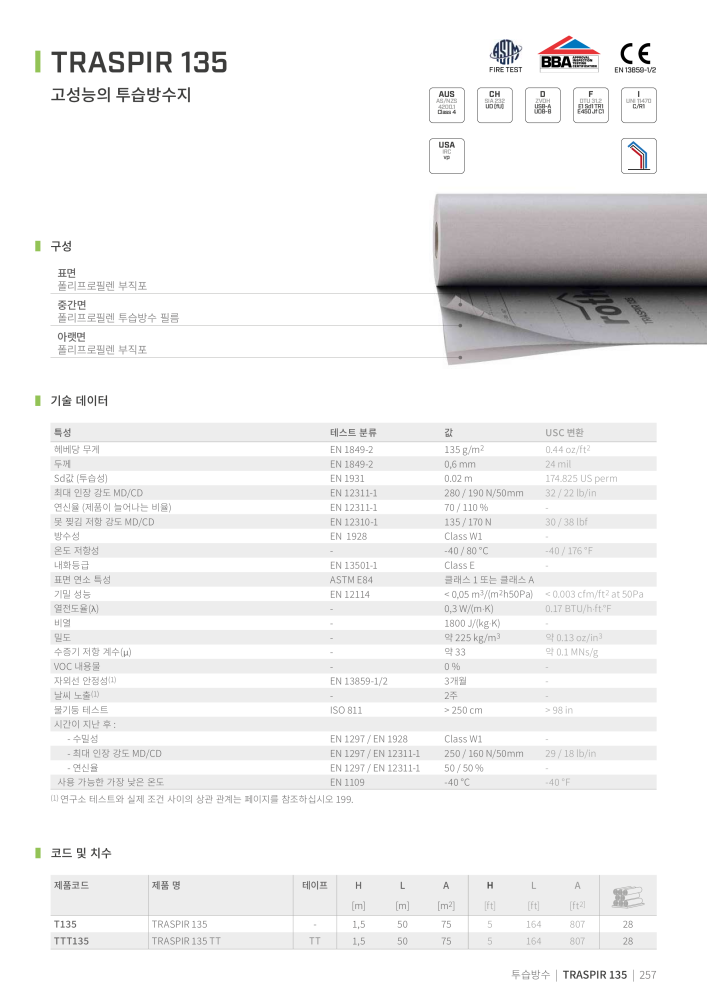 Rothoblaas - 테이프, 실란트 및 웹 n.: 20286 - Pagina 257