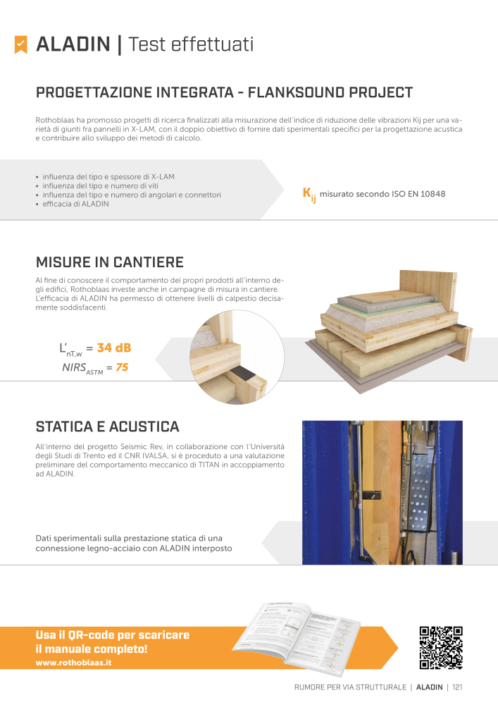 Rothoblaas - Soluzioni per l'insonorizzazione Nb. : 20289 - Page 119