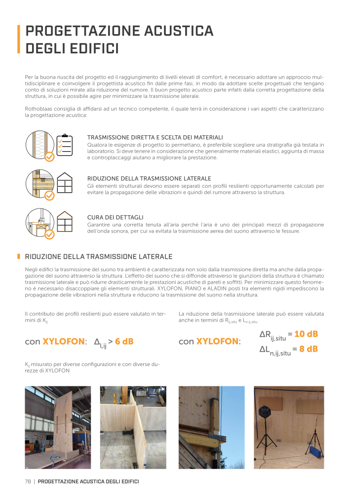 Rothoblaas - Soluzioni per l'insonorizzazione Nº: 20289 - Página 76