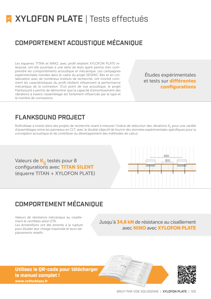 Rothoblaas - Solutions d'insonorisation NO.: 20290 - Page 103