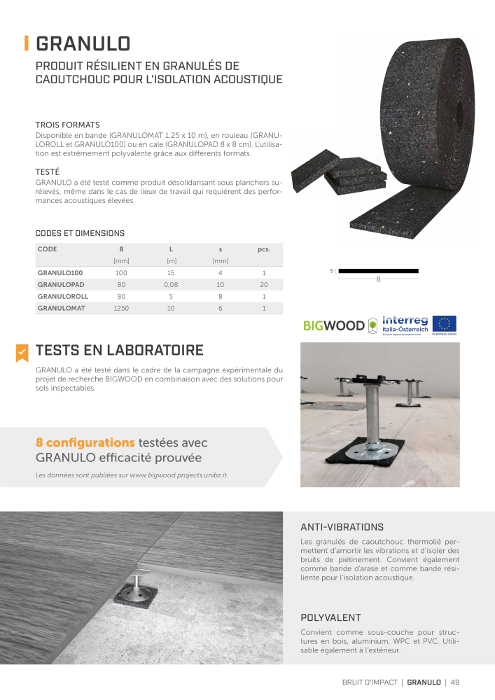 Rothoblaas - Solutions d'insonorisation n.: 20290 - Pagina 47