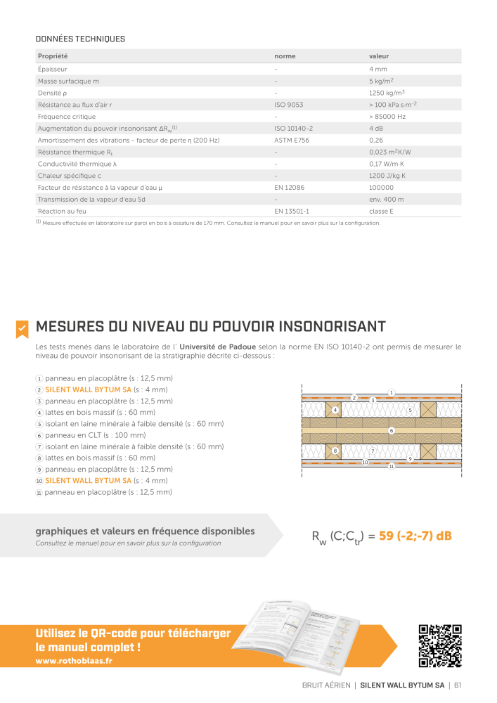 Rothoblaas - Solutions d'insonorisation Nb. : 20290 - Page 59