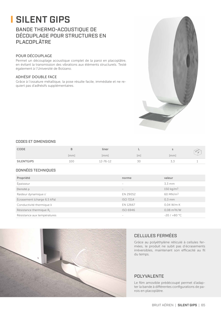 Rothoblaas - Solutions d'insonorisation Nb. : 20290 - Page 63