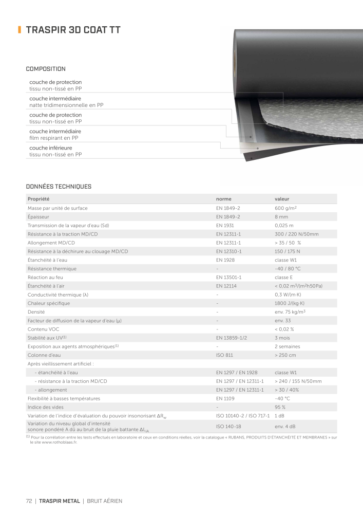 Rothoblaas - Solutions d'insonorisation n.: 20290 - Pagina 70