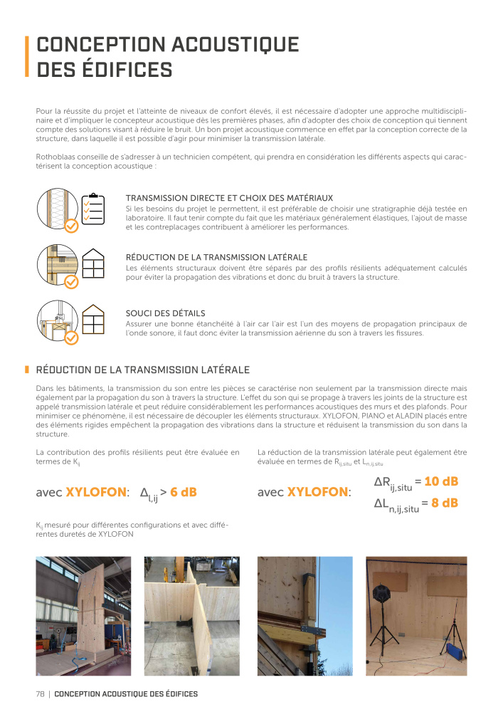 Rothoblaas - Solutions d'insonorisation n.: 20290 - Pagina 76