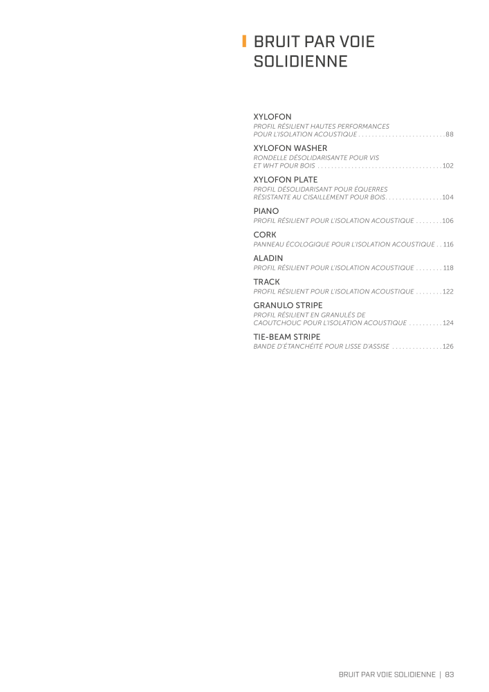 Rothoblaas - Solutions d'insonorisation Nb. : 20290 - Page 81